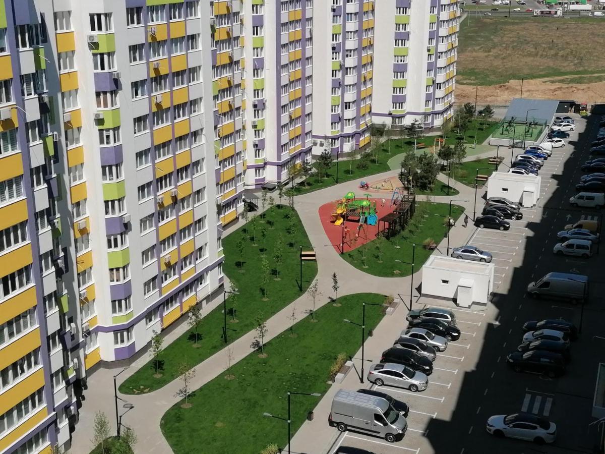 0157 Сучасні Нові Апартаменти Жк Щасливий Kiev Exteriör bild
